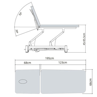 Alternative view of Camilla PRIM Ã‰LITE 2C ElÃ©ctrica gris