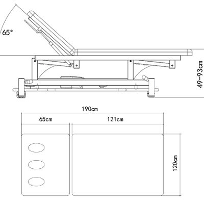 Alternative view of Camilla Bobath PRIM 2C ElÃ©ctrica 120cm
