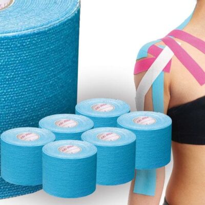 PRIMTAPE 5CMX5M. AZUL- PACK DE 6